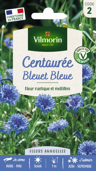 Fleurs - Centaurée Bleuet Bleue - PACKAGING_RECTO